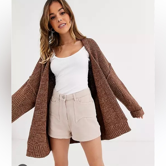Free People Sweaters - Free People Chunky Knit Cardigan Size M